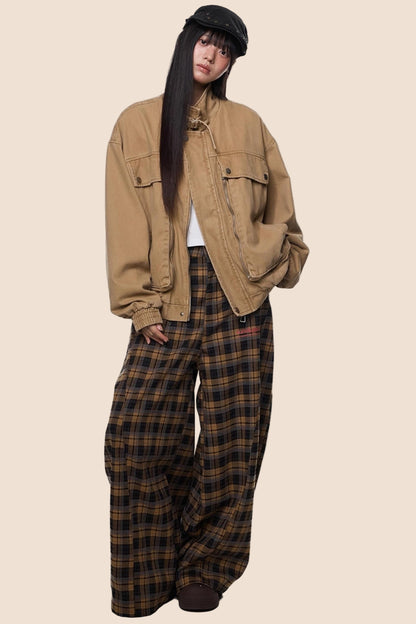 Autumn Vintage Cargo Jacket