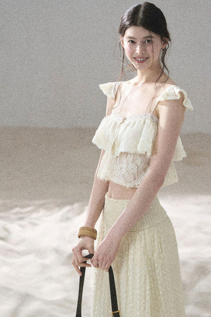 Misty Floral Lace Top
