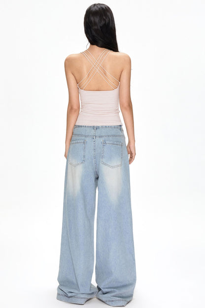 Pink Beaded Camisole