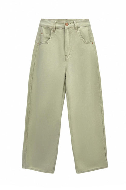 Mint Linen Shirt Pants Set-Up