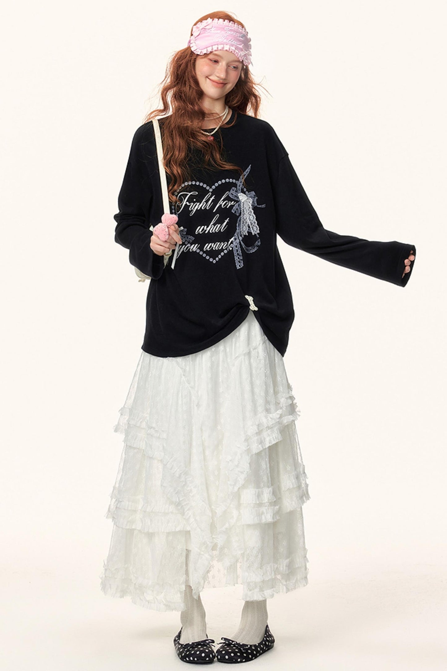 Color-Blocked Letter T-Shirt