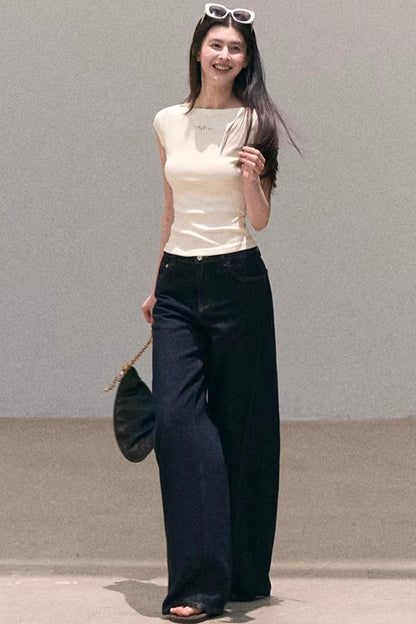 Sun-Kissed Floral Denim Pants Set-Up