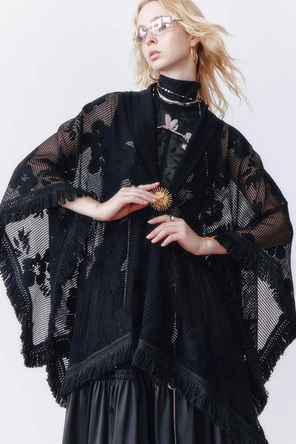 Celestial Fringe Cape
