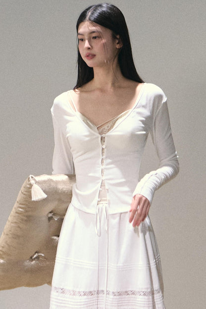 Bohemian Lace Patchwork Skirt