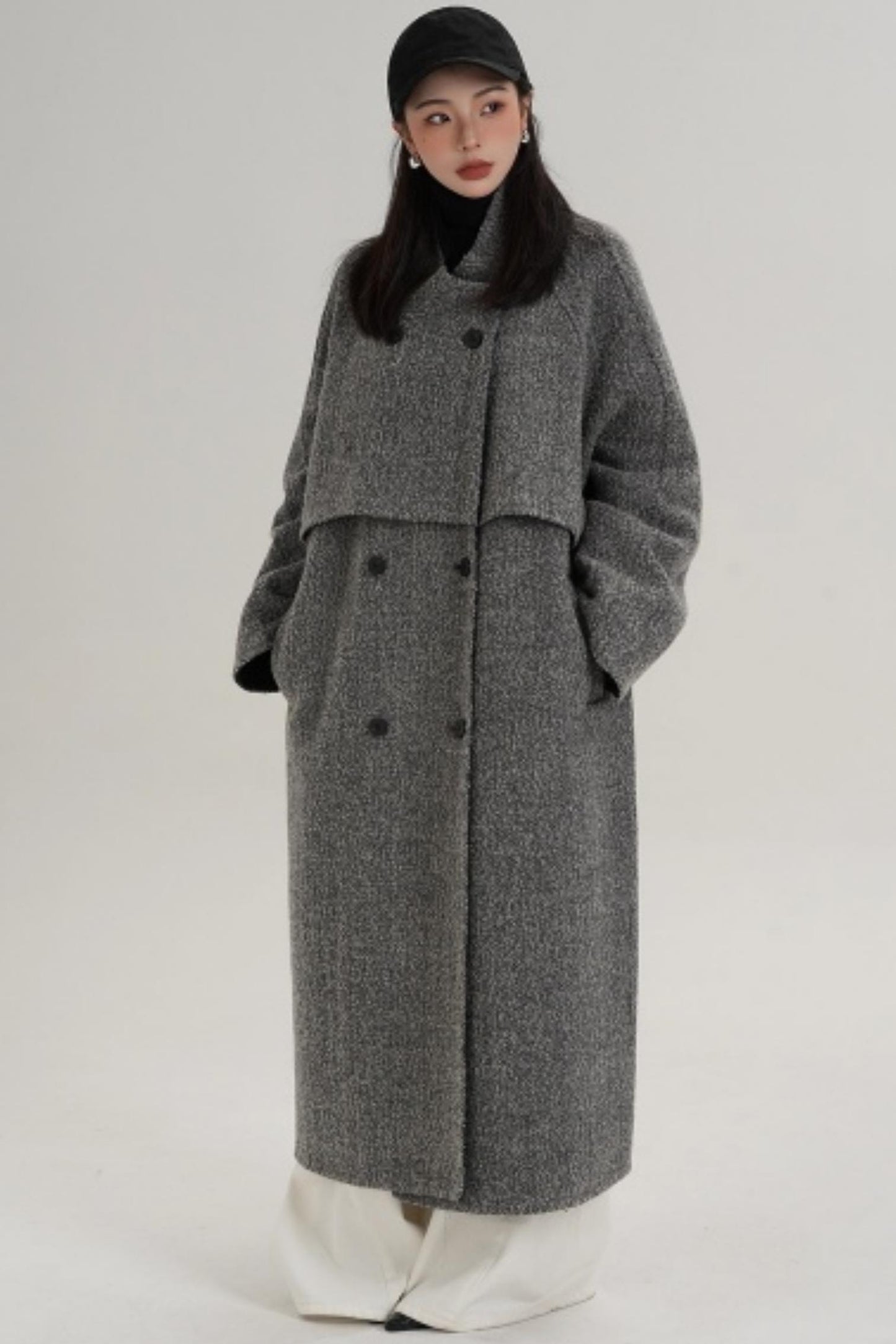 Double-Sided Wool Winter Coat