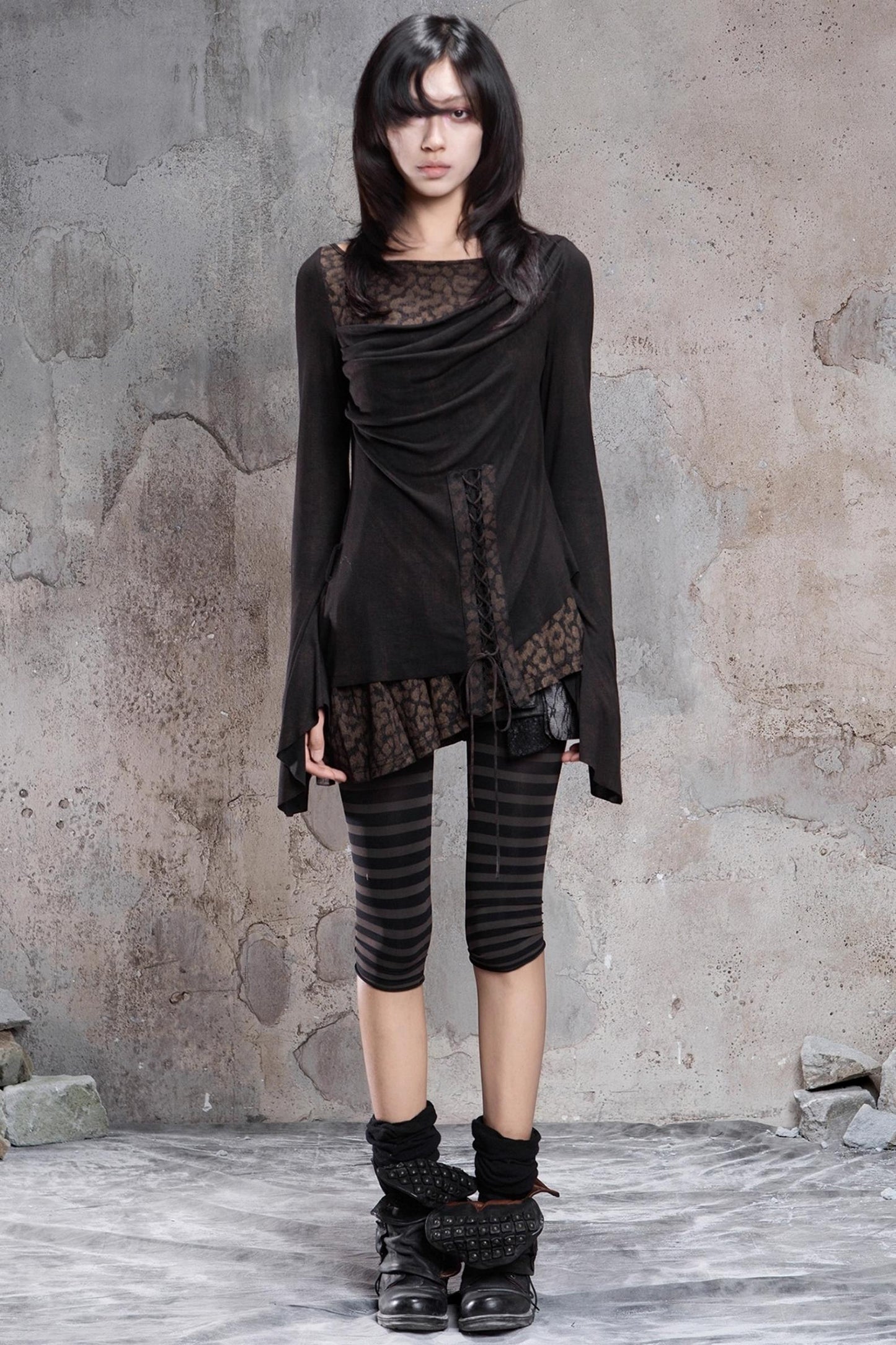 Vintage Patchwork Knitted Top