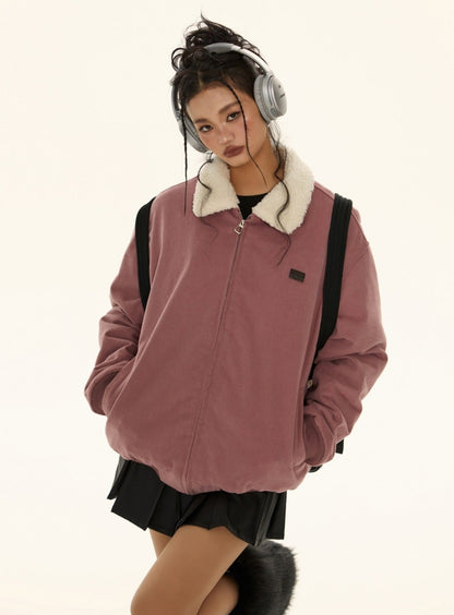 Long-sleeved Loose Casual Cotton Jacket