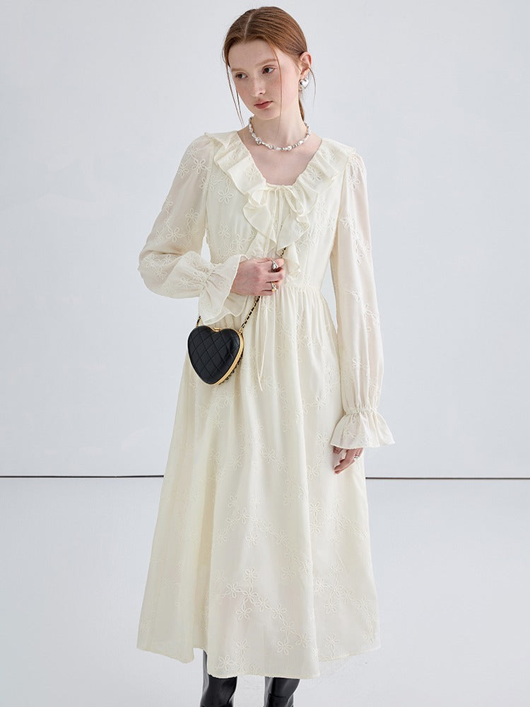French Flared Sleeve Fairy Dress