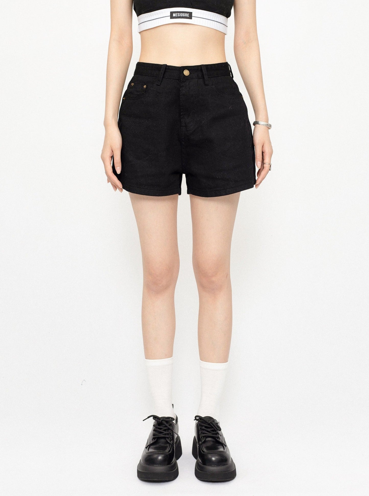 Korean Denim Shorts Pants