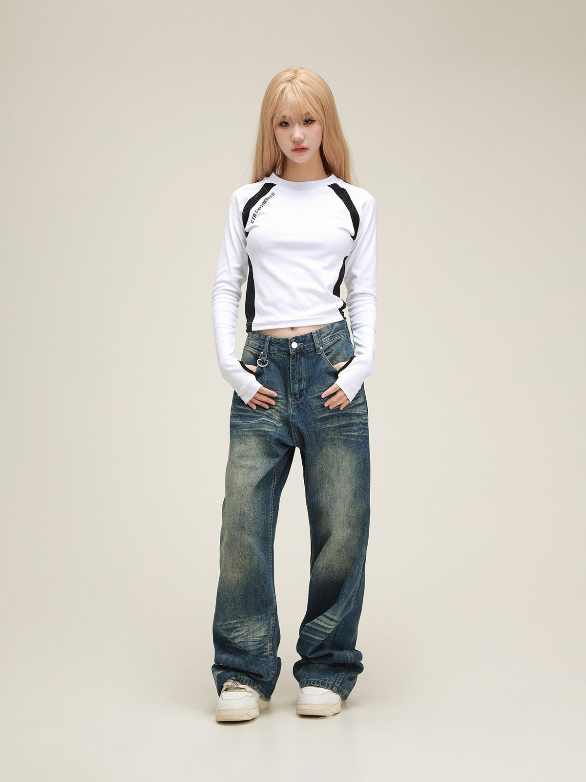 American straight casual pants