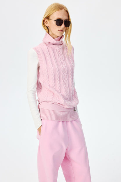 Luxury Merino Wool Turtleneck Top