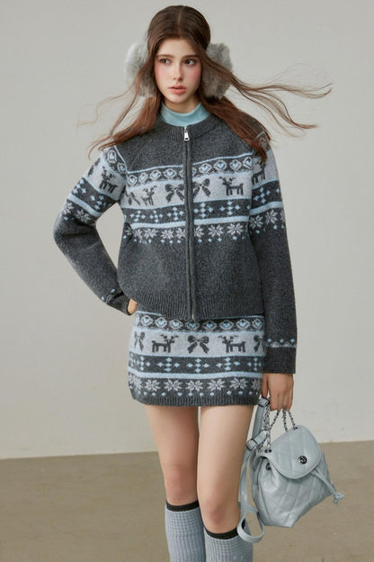 Isle Knitted Sweater Set-Up