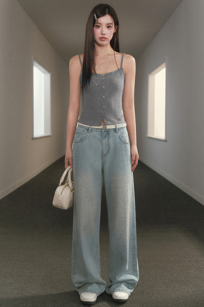 Patchwork Open-Front Cardigan