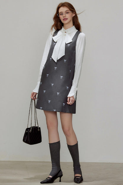 Autumn Layered A-Line Dress