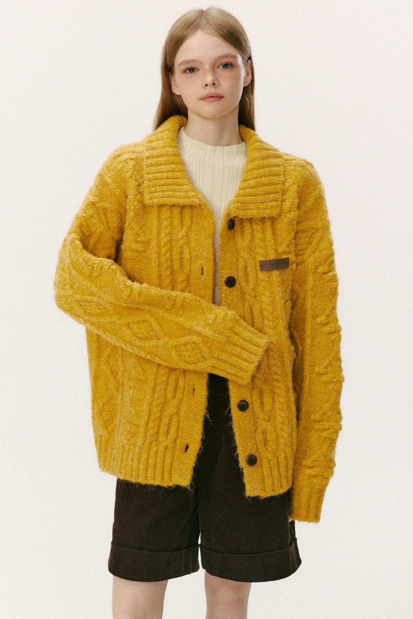 Vintage Cable Knit Sweater