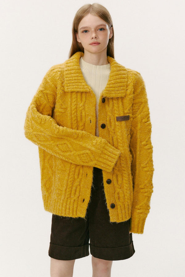 Vintage Cable Knit Sweater