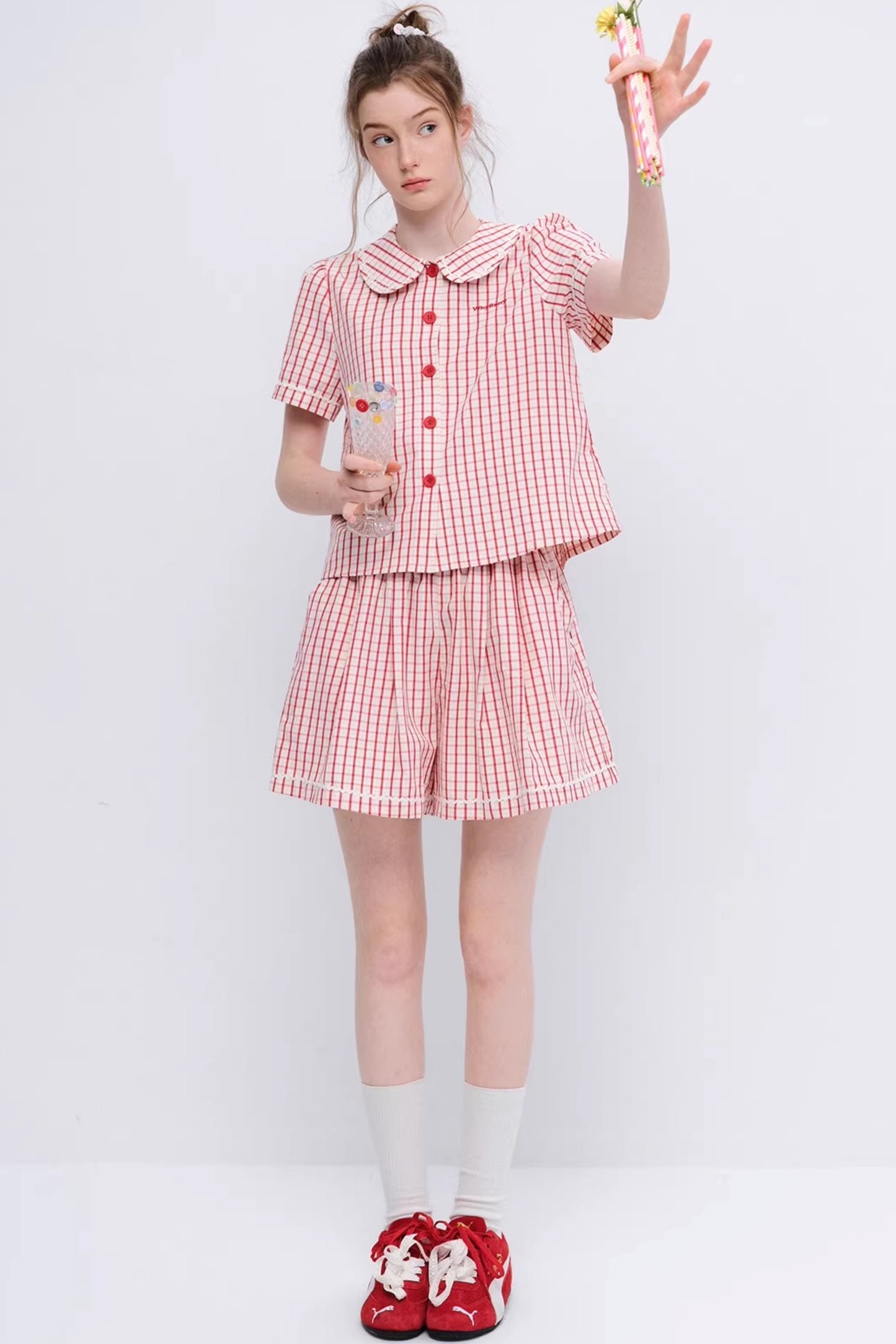 선셋 아일랜드 엘라스틱 반바지