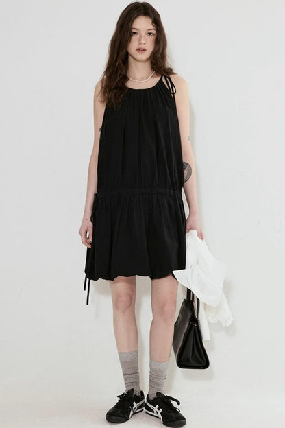 Three-Dimensional Halter Dress