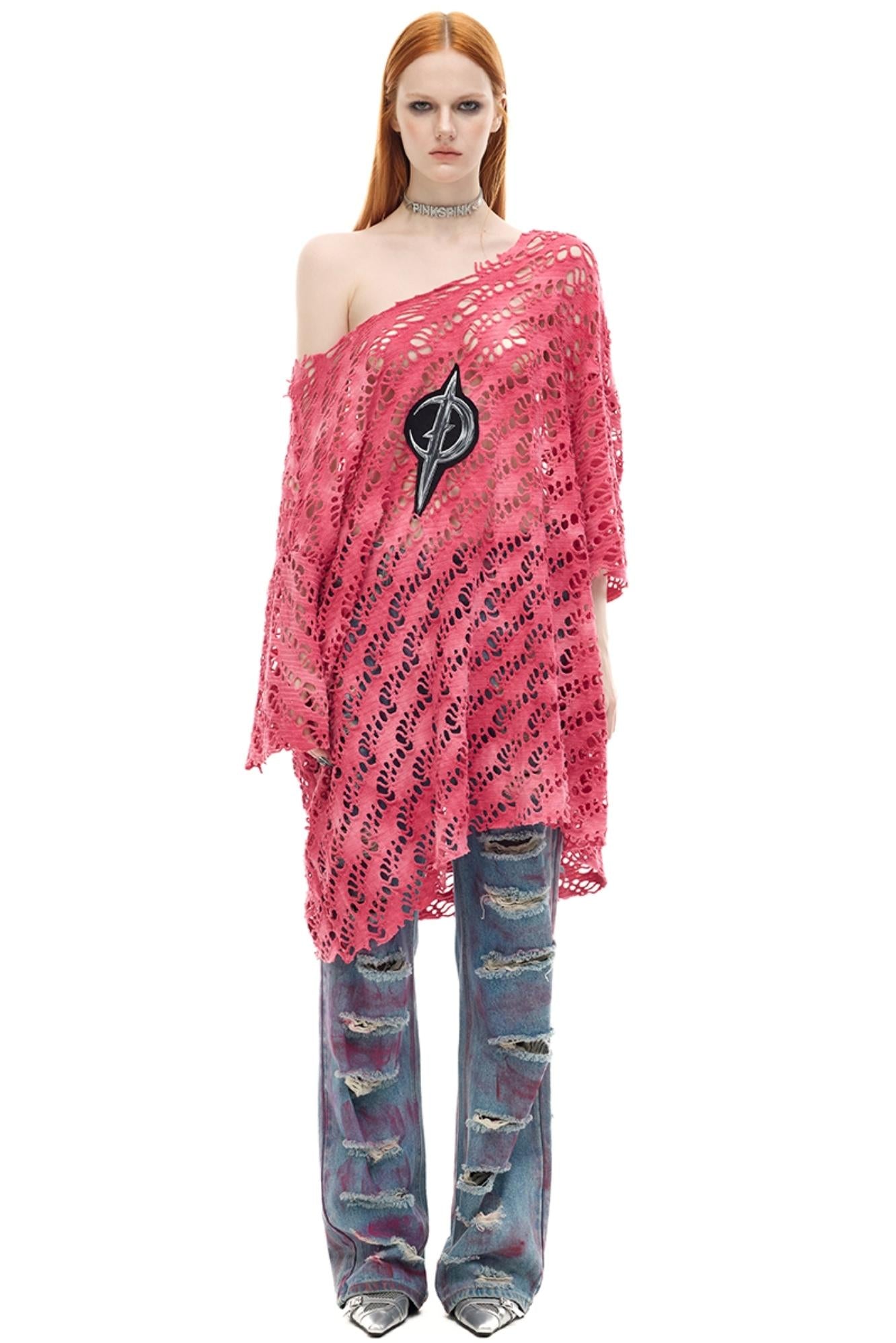 Moon Patch Hole T-Shirt