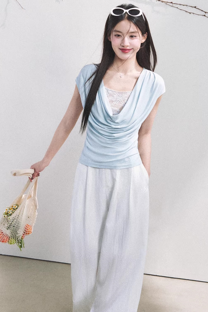 Lace Anti-Exposure Blouse