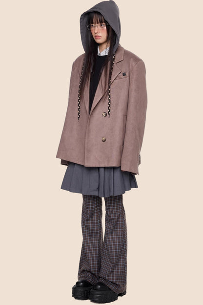 American Vintage Hooded Blazer