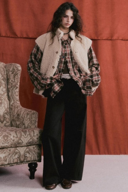 Scimitar Red Belt Denim Pants