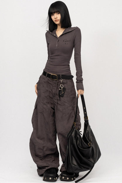 Spice Hooded Long Sleeve Tee