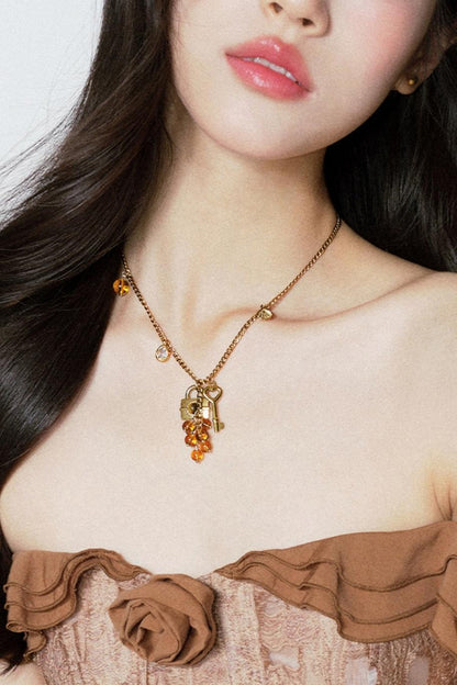 Flow Long Pendant Necklace