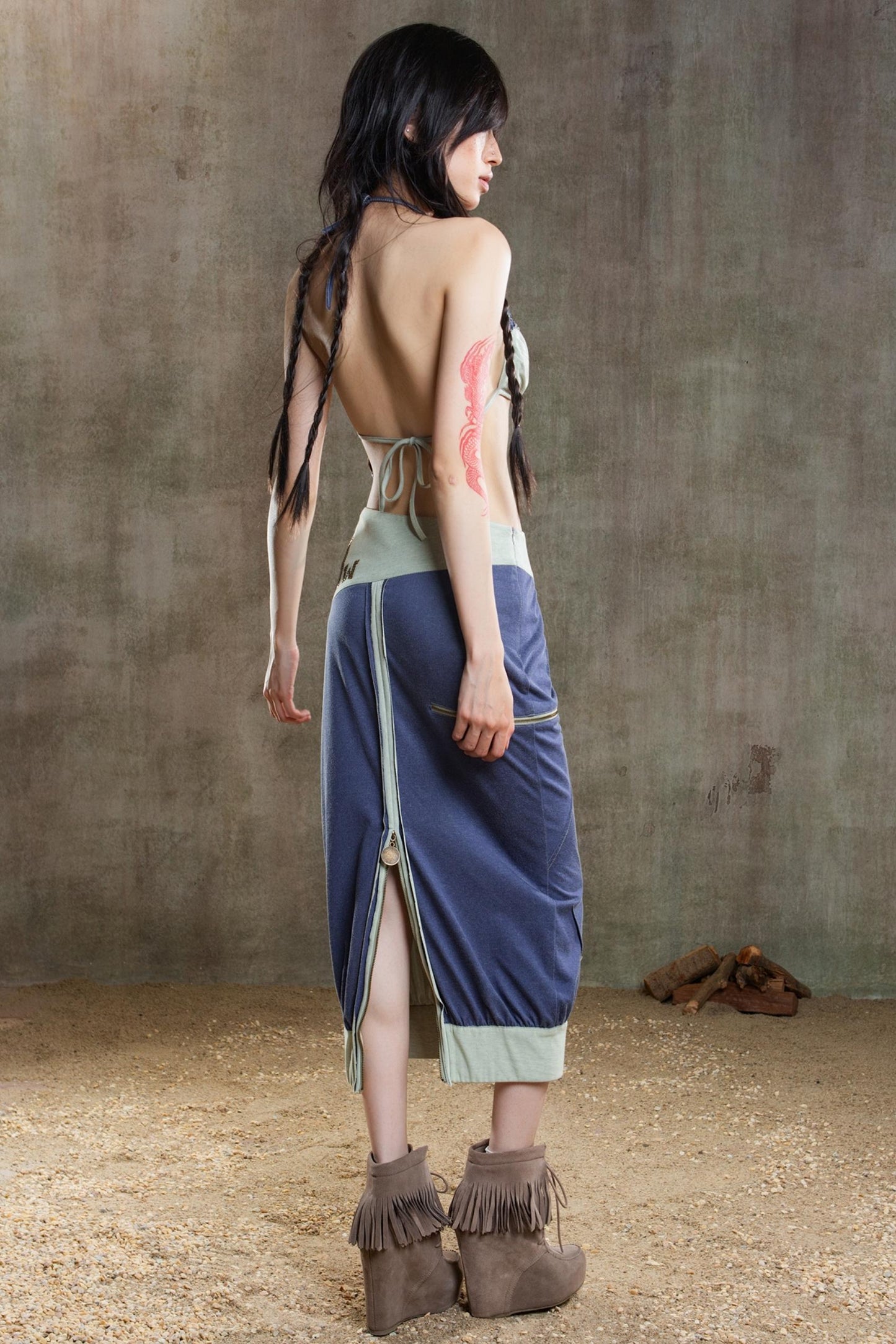 Rhinestone Multi-Wear Skirt