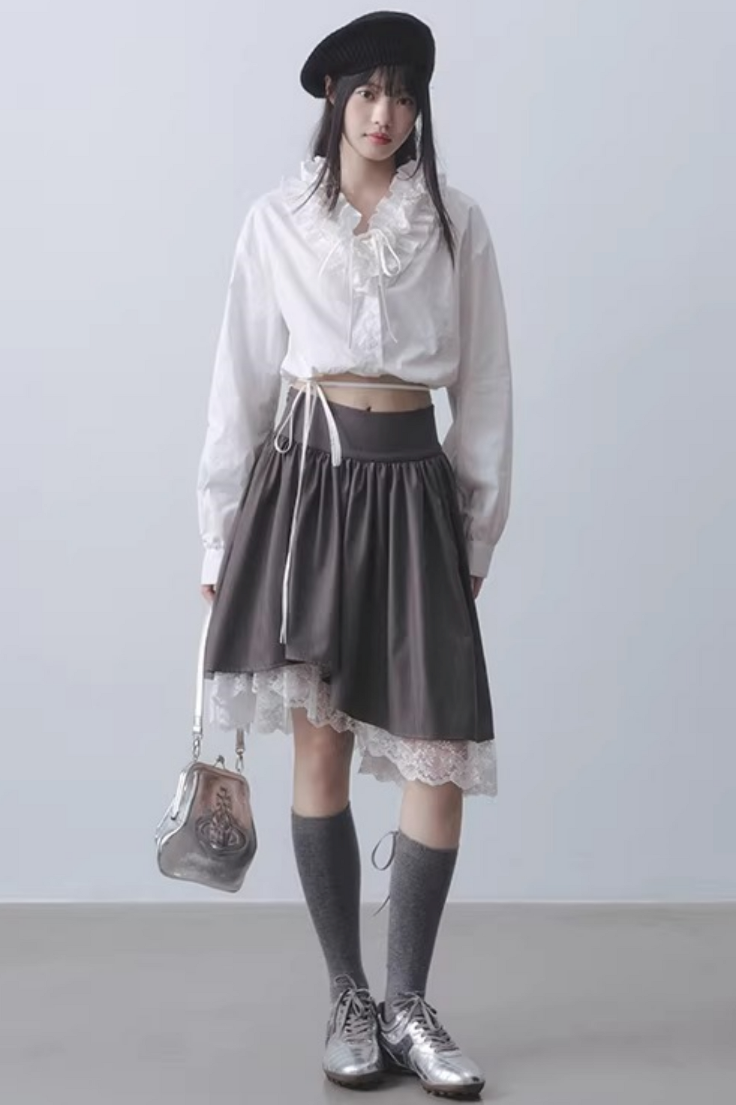 Ruffled Collar Blouse