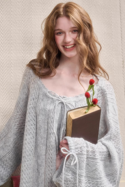 리버뱅크 모헤어 울 스웨터