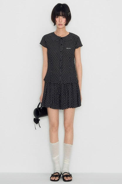 Nap Doll Collar Shirt Set-Up