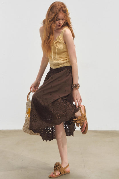 Three-Dimensional Knitted Vest