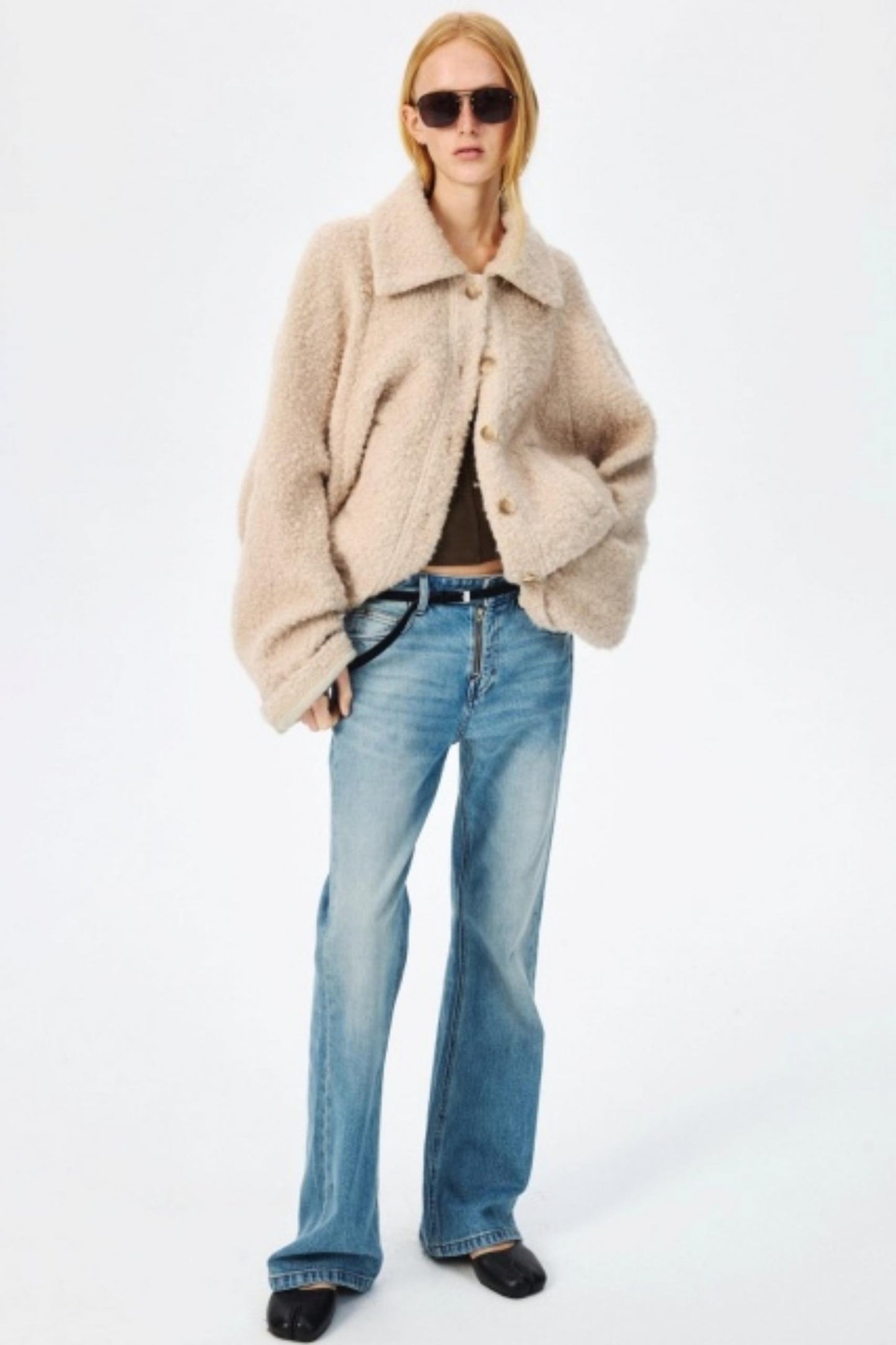 Vintage Blue Bootcut Jeans