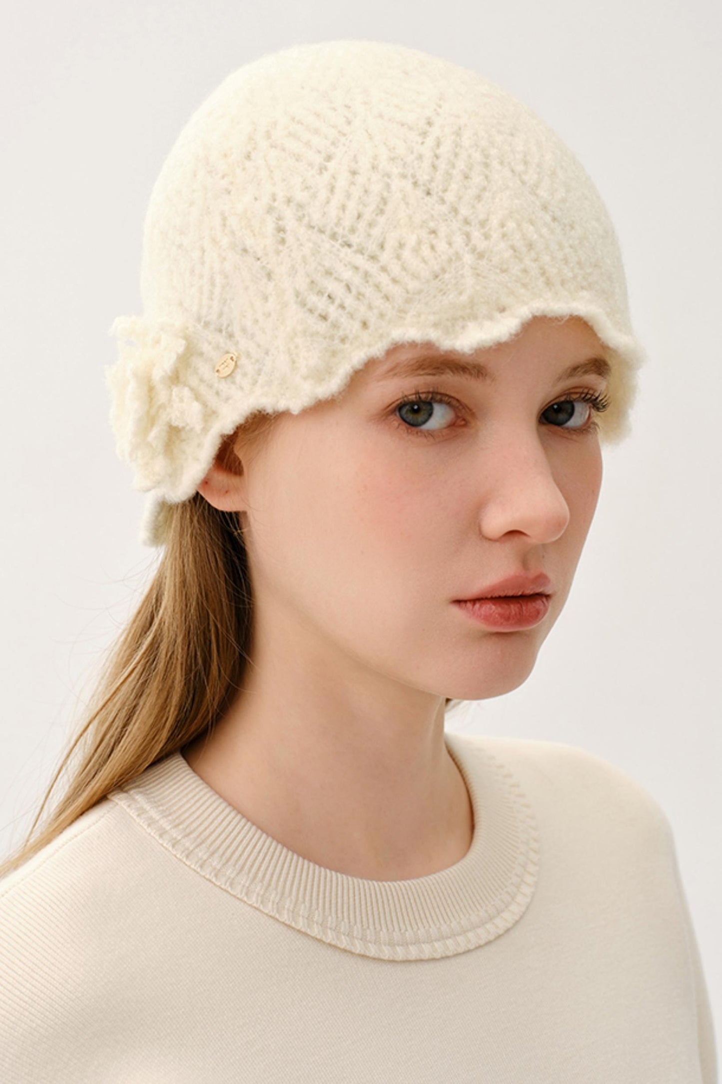Romantic Spectrum Snowflake Wool Hat