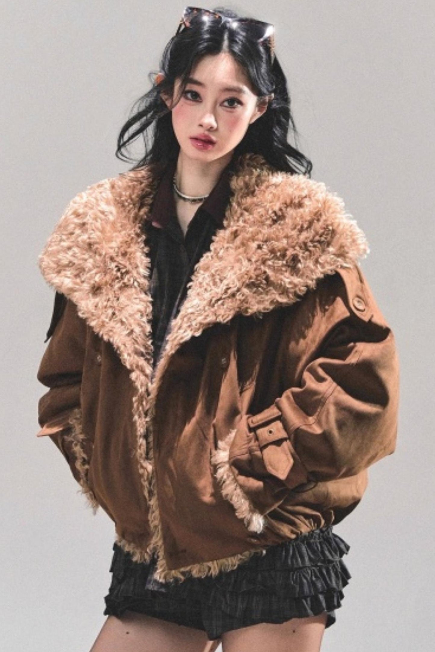 Sunset Trajectory Plaid Dress Set