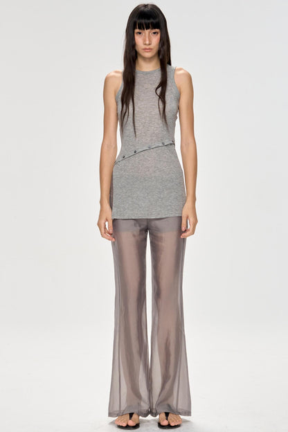 Summer Chic Tencel Wool Vest