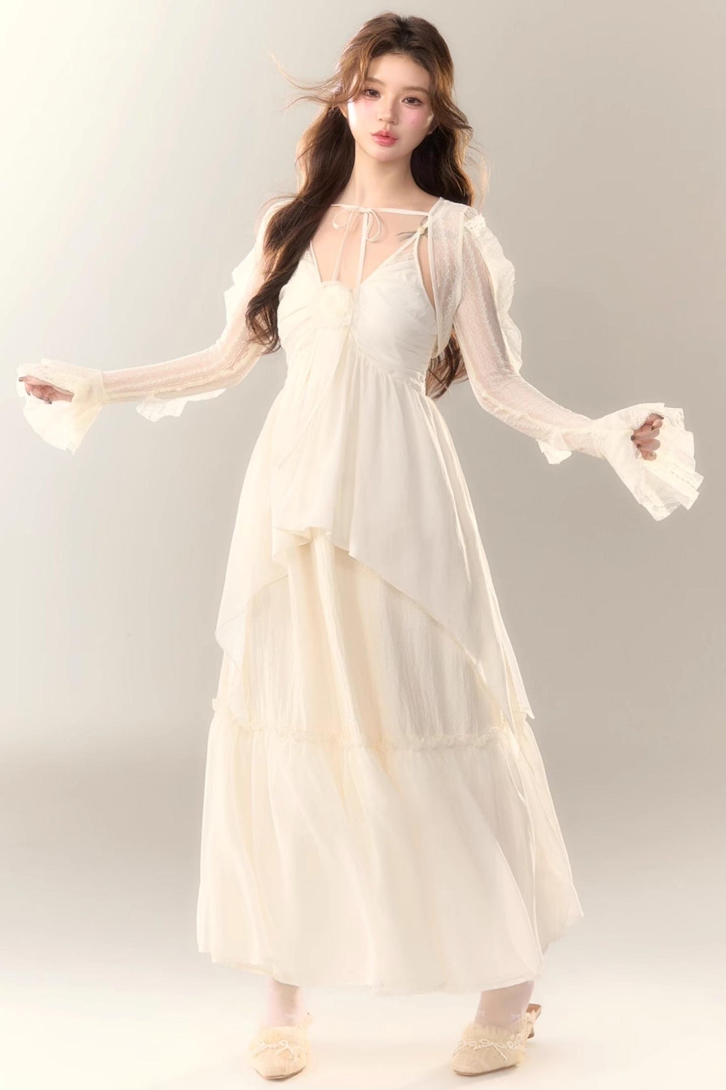 Moonlight Goddess Waist Dress