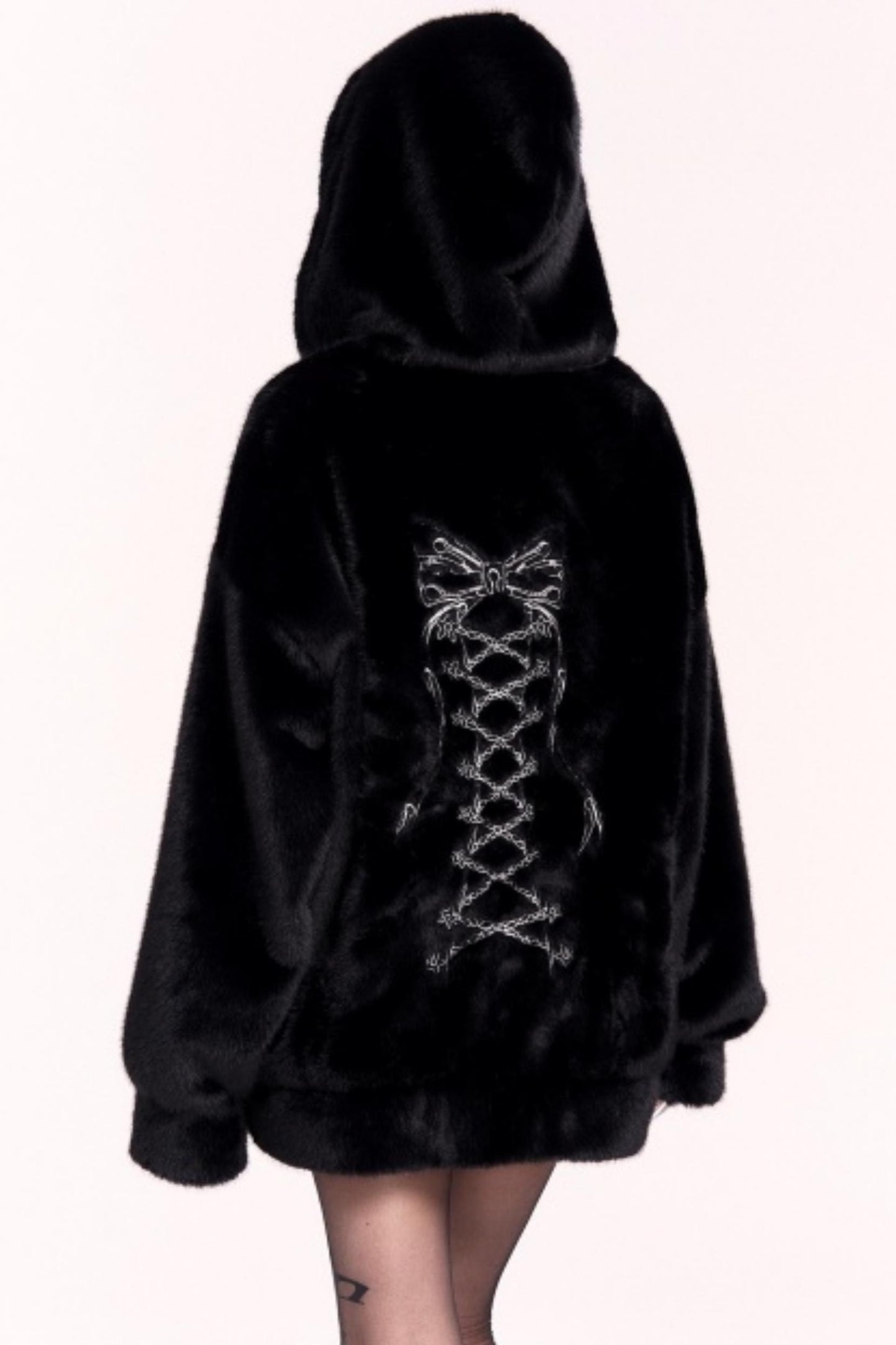 Winter Plush Spice Hooded Jacket