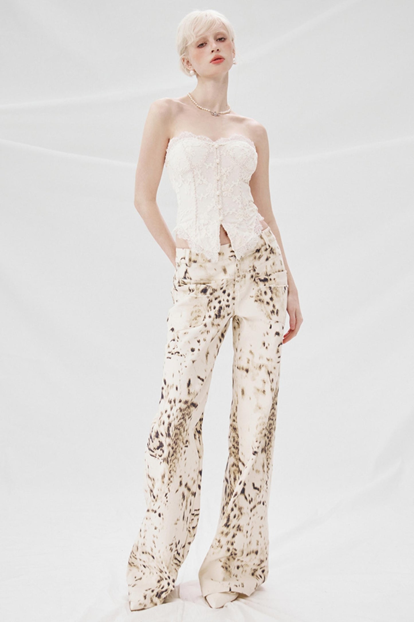 Micro Flare Trousers