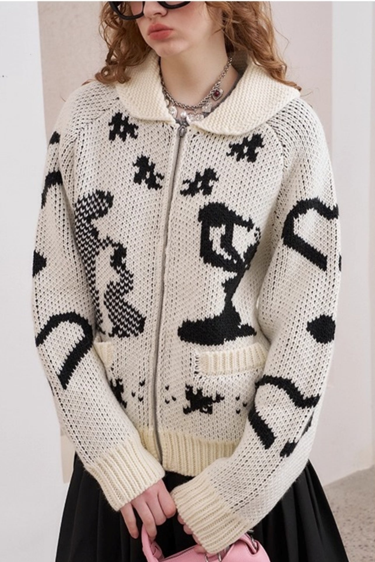 Warm Yarn Knitted Cardigan