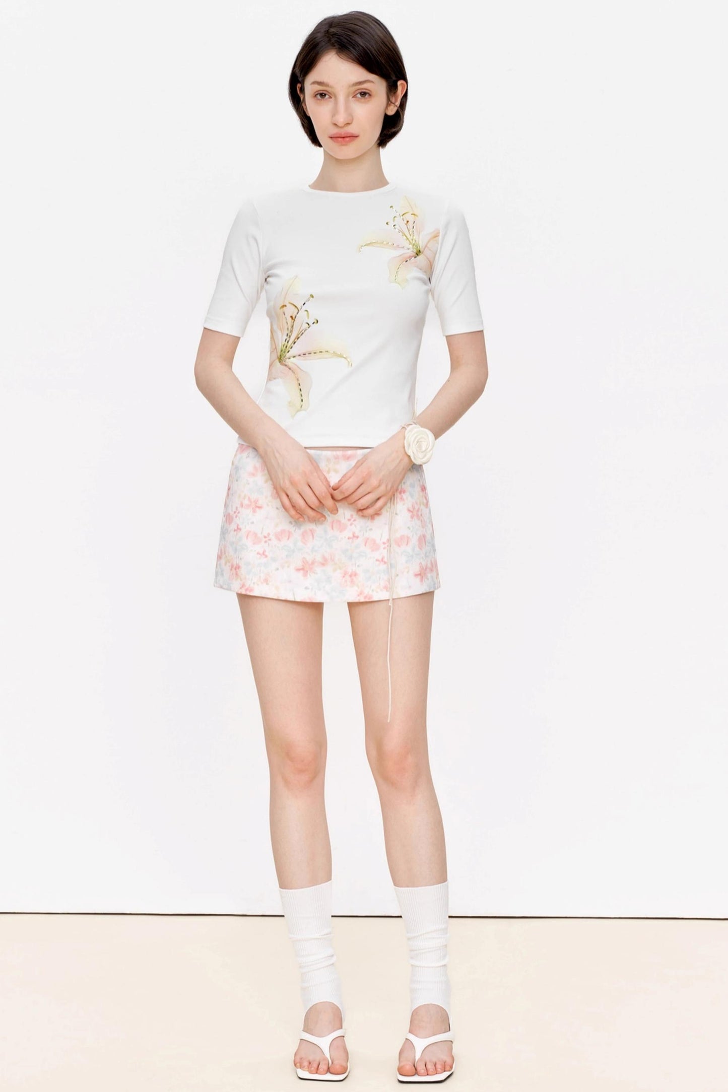 Summer Diamond Lily Blouse