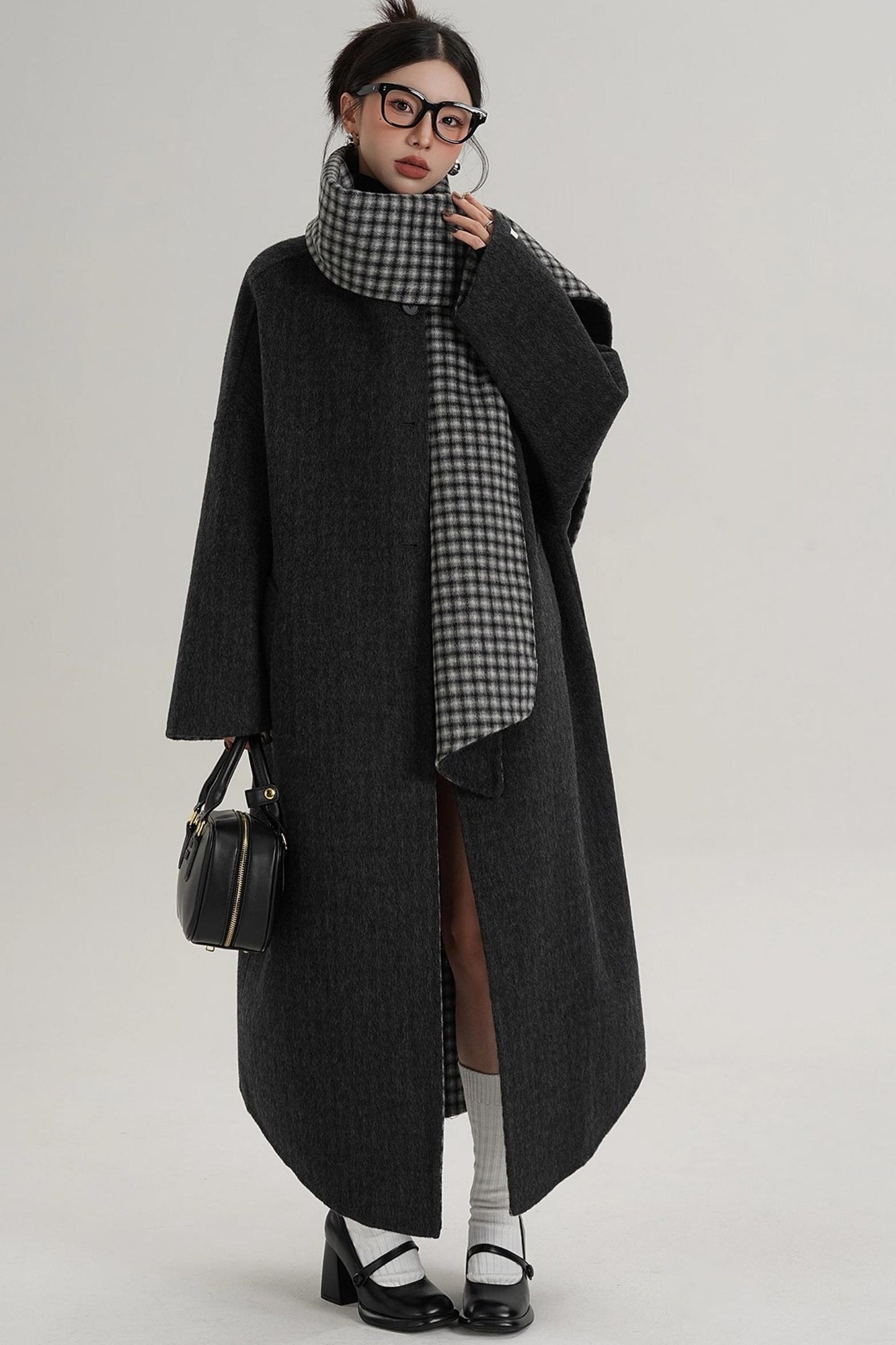 Classic Wool Tweed Coat
