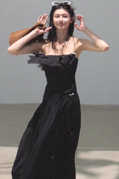 Summer Ruffled Camisole Skirt Set-Up