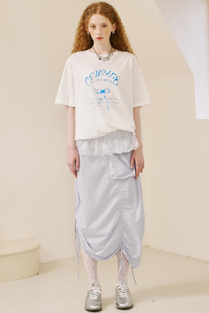 Vintage Bow Print Tee