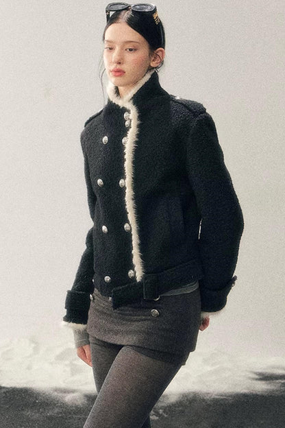 Whispers of Winter Thick Woolen Coat