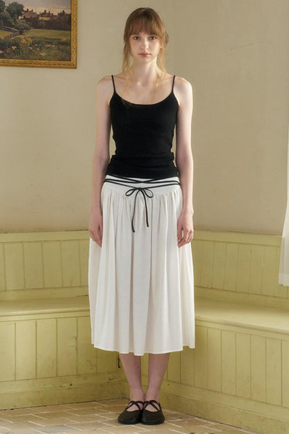 Fish Pattern Knit Camisole