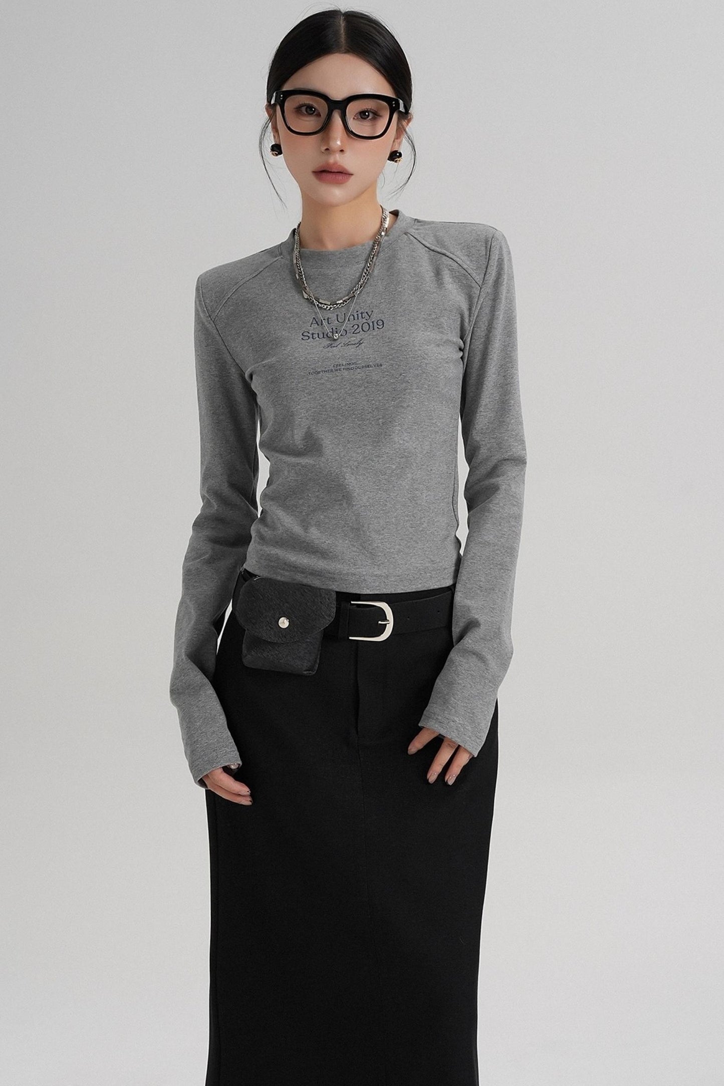 Letter Crew Neck T-Shirt