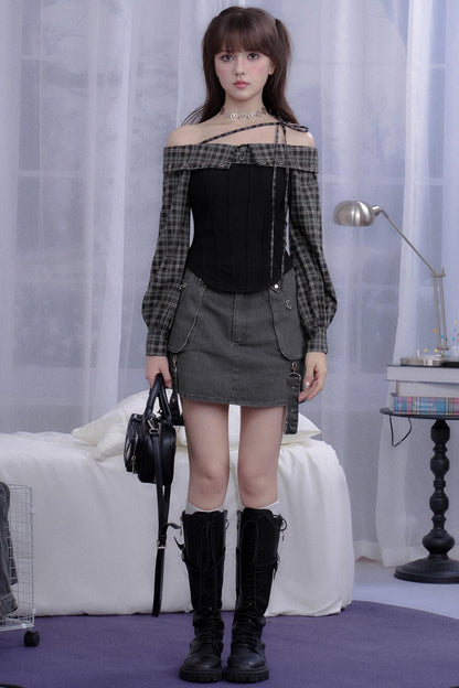 Rebellion One-Shoulder Shirt