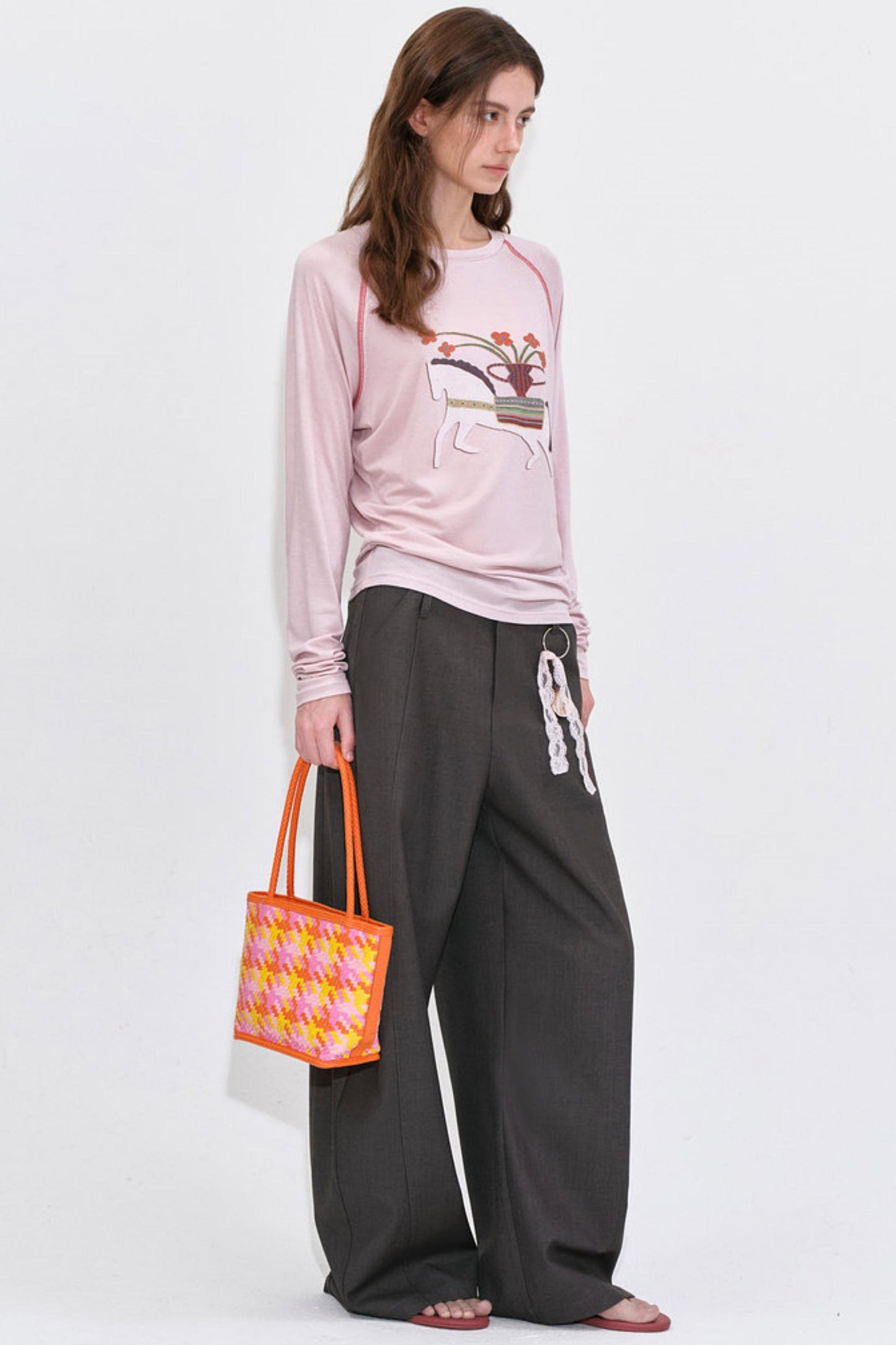 Scimitar Gray Drape Pants